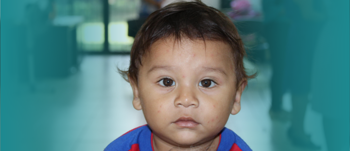 Baby Benjamin found Hope in our Health Promoter